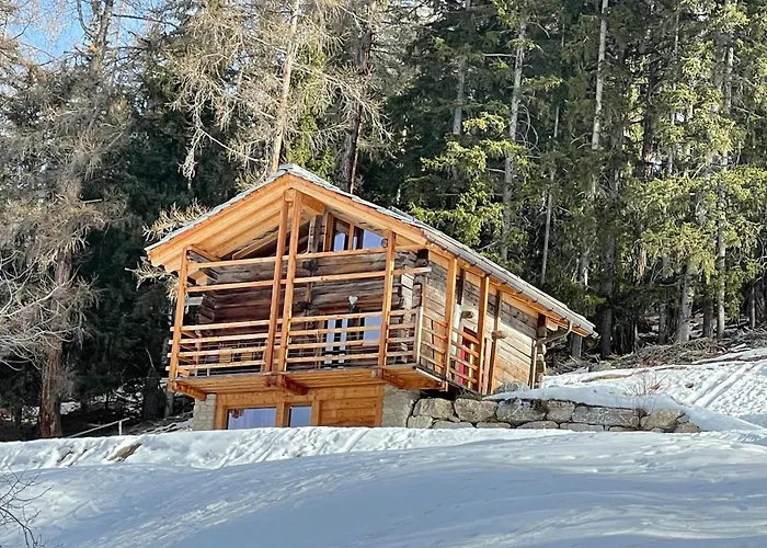 Contemporary In Mont-noble With Mountain View.